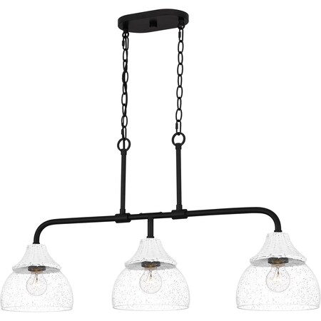 Quoizel Otten Island 3 Lights Matte Black OTN336MBK